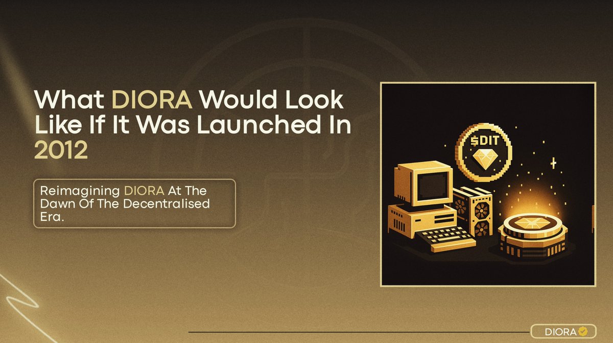DIORA_social's tweet image. What if DIORA launched in 2012? ⏳

Back when crypto was baby steps + Bitcoin was “for nerds.”

Based on 2012 culture:
• Facebook king 👑
• Instagram just starting
• Twitter = chaos
• TikTok? Nowhere.

Imagine DIORA rewarding engagement then—
Not likes, but points for…