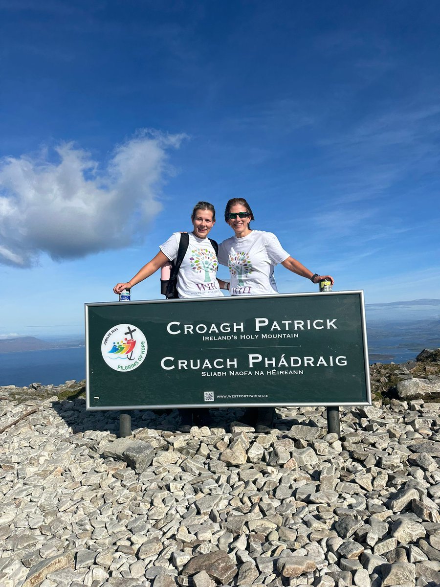 FreaCommunity's tweet image. ⛰️ They did it! Our WIH #PeakTheReek adventurers conquered Croagh Patrick 💪☘️

🎙️ Hear Dorothy Lynch on @radiomidwest at 10:35am 
👉 midwestradio.ie/listen-live/

💚Donate now to support our charity partnership: justgiving.com/campaign/peakt…

👏 Congrats team! 🎉