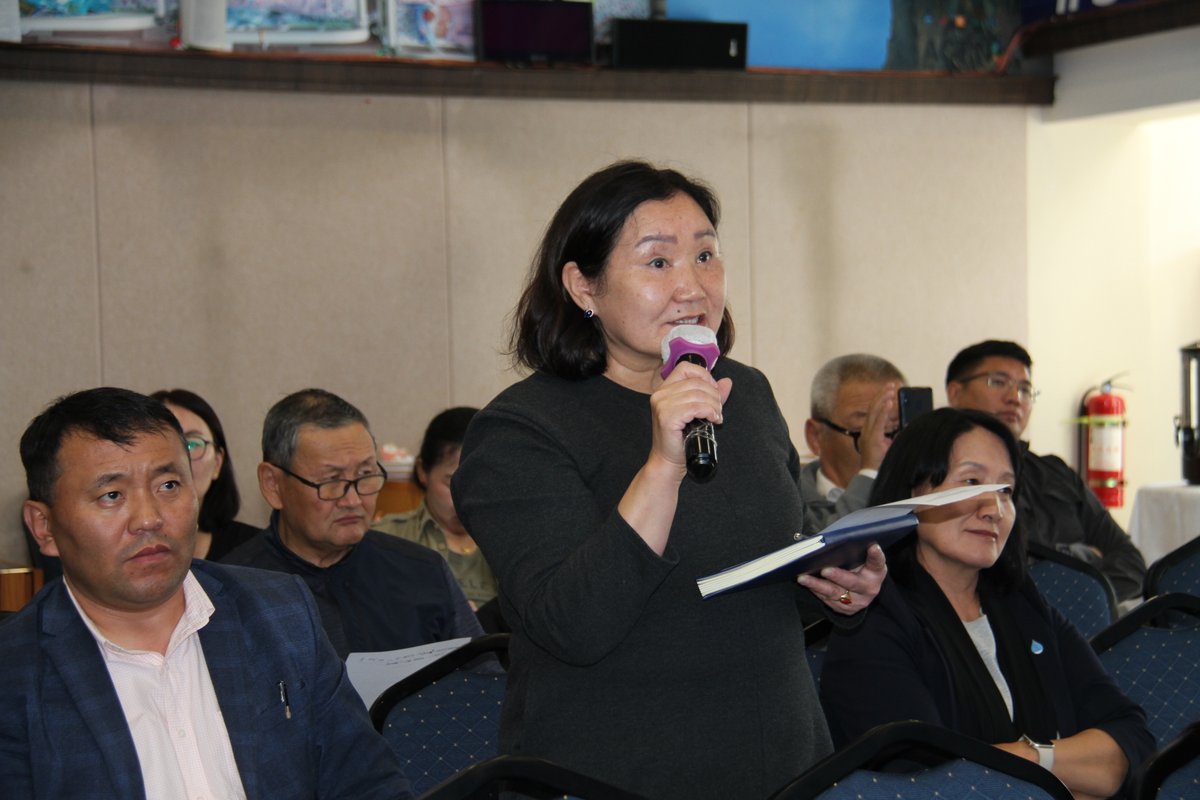 UNDPMongolia's tweet image. .@MECCMongolia, @medgovMN хамтран байгаль орчин, уур амьсгалын өөрчлөлтийн салбарын чиглэлээр “МУ-ыг 2026–2030 онд хөгжүүлэх үндсэн чиглэл”-ийг дэмжсэн олон талт хэлэлцүүлгийг @_un_page санаачилгын хүрээнд зохион байгууллаа.