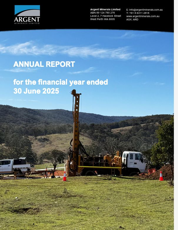 We are pleased to share our Annual Report for FY2025.

The updated MRE positions  Kempfield #Silver Deposit as the second largest undeveloped silver deposit in Australia with 63.7Mt @ 69.75 g/t silver equivalent for 142.8 million ounces Ag Eq 

Read: tinyurl.com/4e4ky8nk

$ARD
