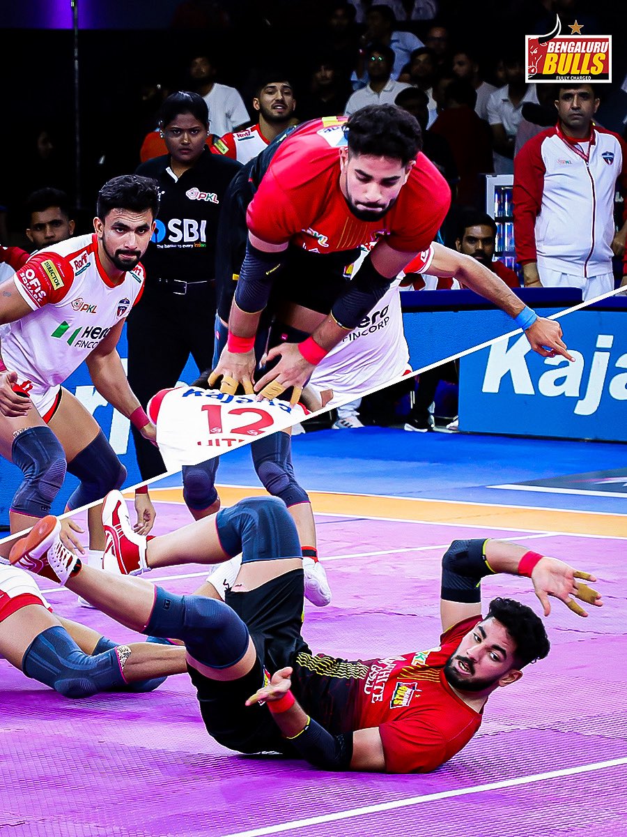BengaluruBulls's tweet image. High flyer? Alireza flies higher! 🚀💥
A spectacular Super 10 from him last night, taking us into a tie-breaker after leveling the scores!
#BengaluruBulls #FullChargeMaadi #GooliKano