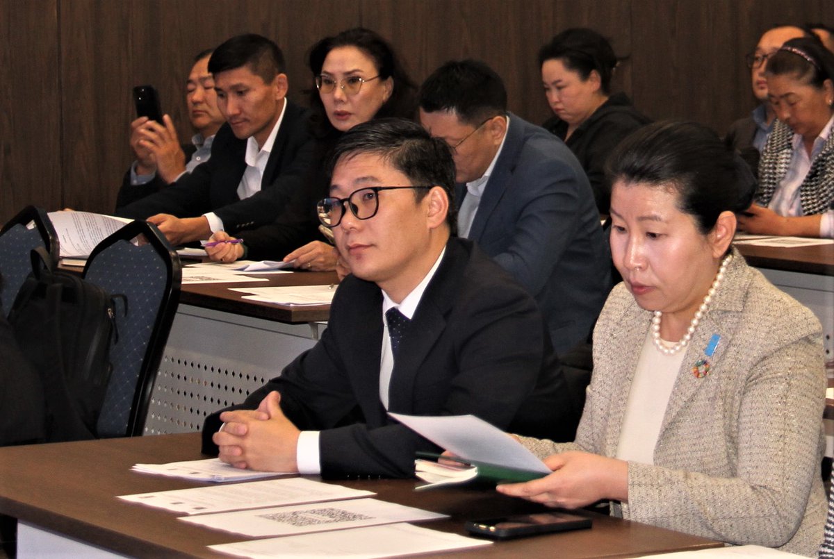 UNDPMongolia's tweet image. Jointly with @MECCMongolia and @medgovMN under @_un_page initiative, multi-stakeholder discussion held to support Mongolia’s 2026–2030 Development Guideline in environment and climate change field.

👉un-page.org