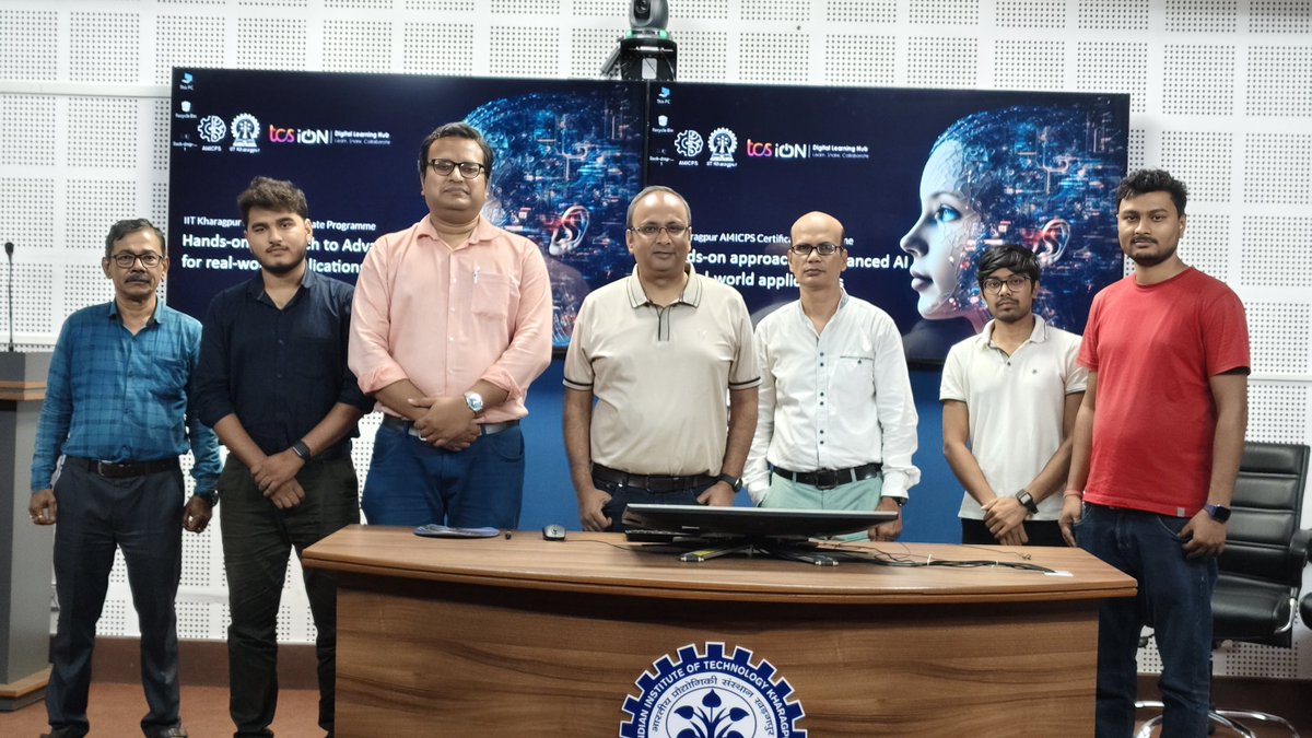 sabyasachi_uni's tweet image. We concluded HAAI++ Cohort 1, an advanced AI online certification program, on September 13. Kudos to the excellent efforts of IIT Kharagpur #AI4ICPS I Hub Foundation and #TCSiON for making this a grand success. I’ll share the vote of thanks in a separate post. #HAAIPlusPlus