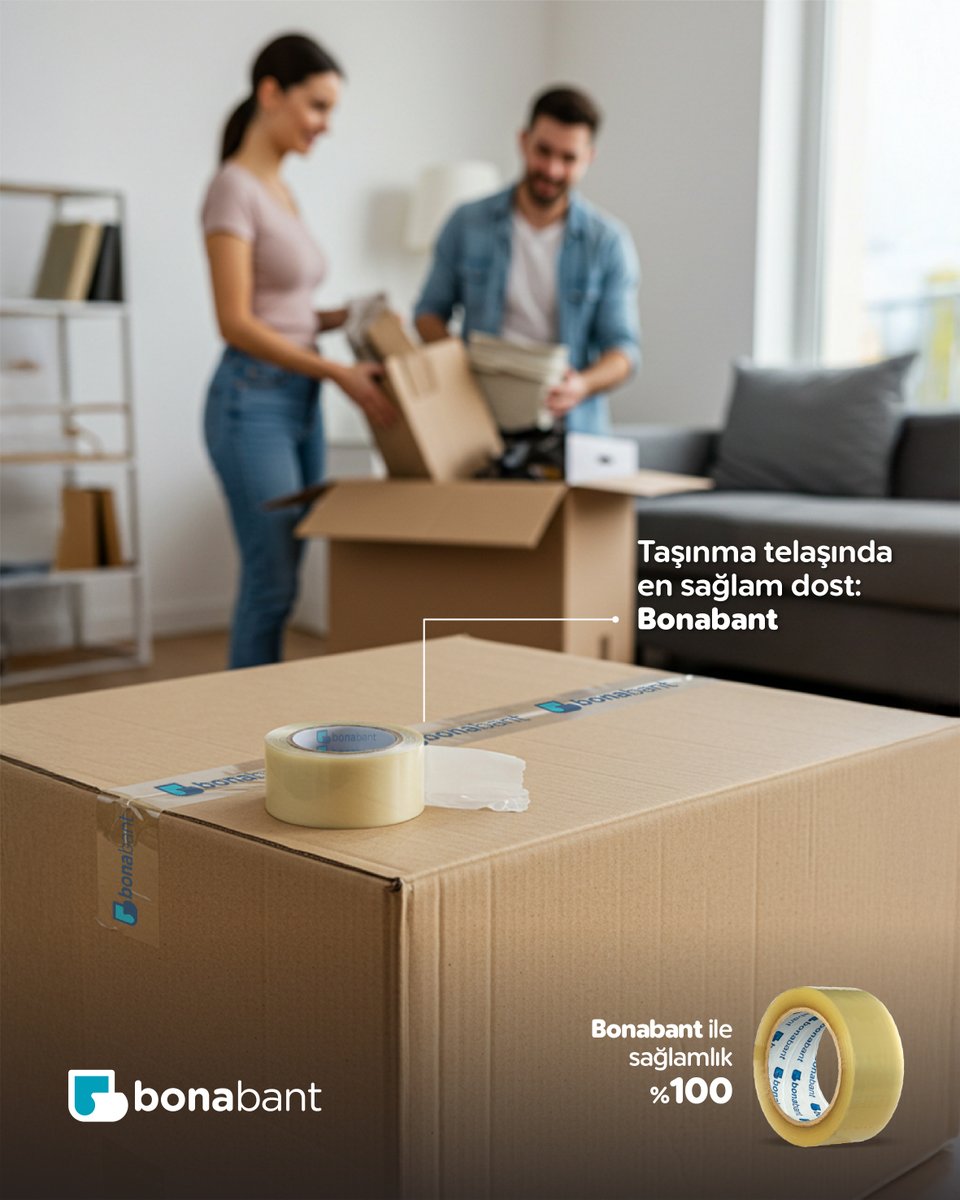 📦 Taşınma telaşı mı var? Endişelenme!
Bonabant, kutularını en sağlam şekilde kapatır, eşyalarını güvenle taşır.
Her adımda yanında, her paketlemede gücünü hissettirir. 💪✨

#Bonabant #TaşınmaDostu #Kolibandı #GüçlüYapışkan #AmbalajÇözümleri #PaketlemeUzmanı #BanttaKalite