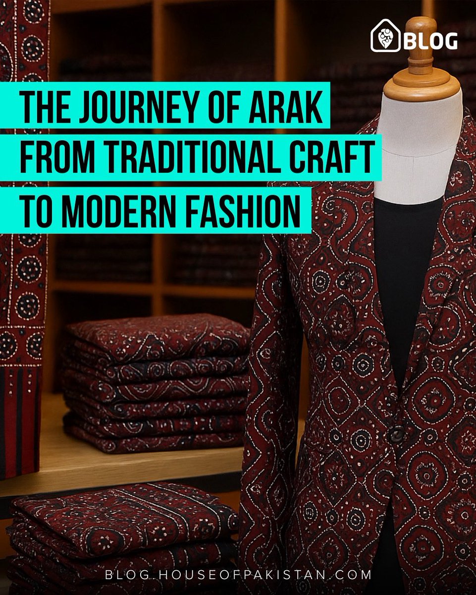 #Ajrak is one of the most #valuable #culturalartifacts of #Sindh and a symbol of #artisticheritage that still #captures the #hearts of people in #Pakistan and other #regions.

Full Article:
blog.houseofpakistan.com/ajrak-traditio…