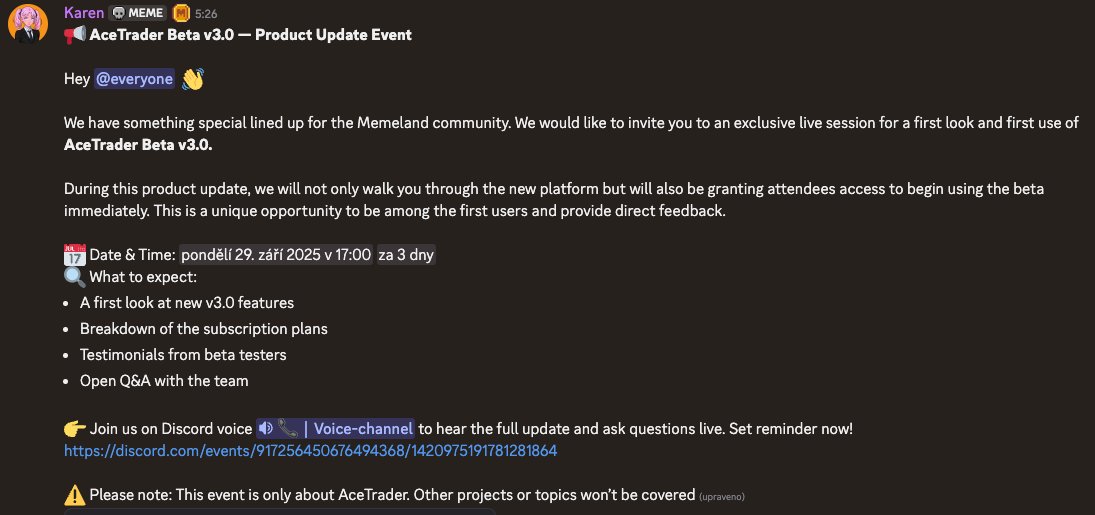 New Memeland product is here!

AceTrader

Join the team on Monday on Discord