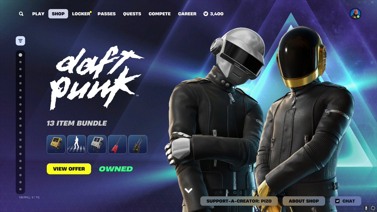 AngelIsstr's tweet image. Thank you @PizoTV for the Daft Punk bundle review.
You already know I used your code for it