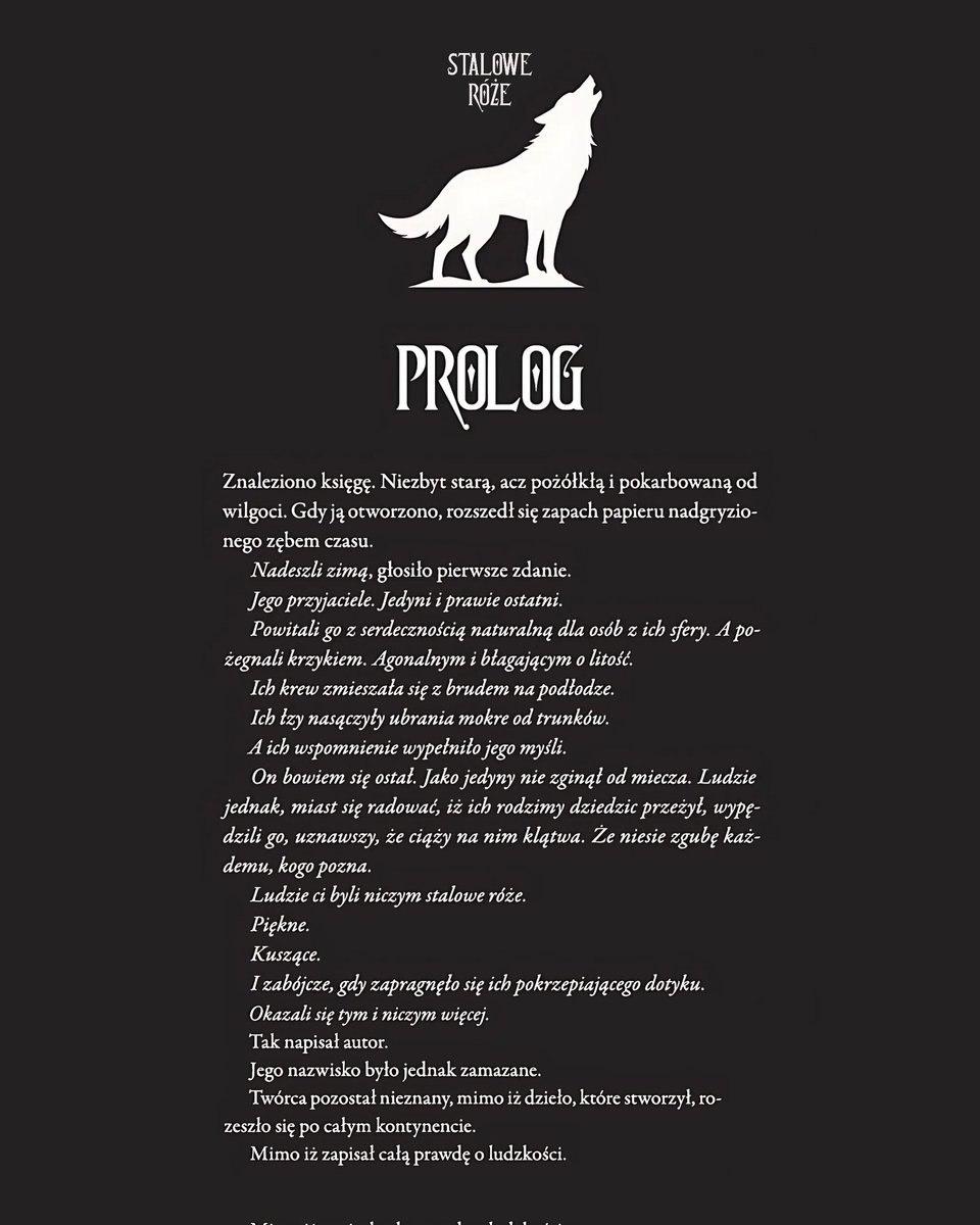 themaria_author's tweet image. wcale nie umieram z ekscytacji, bo tak będzie wyglądał mój prolog w druku
#twitteroweksiążkary #staloweróże