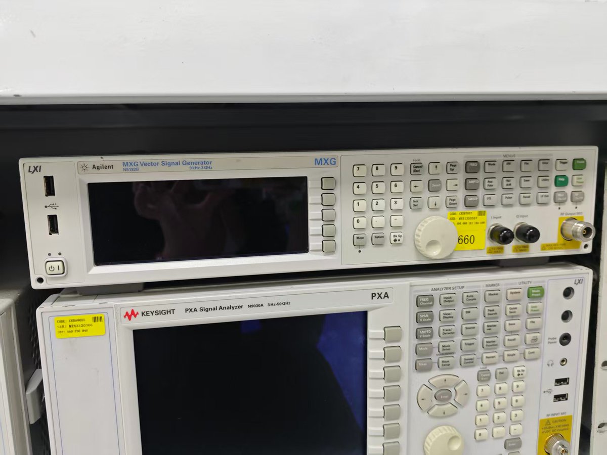 ZoeyZhou2022's tweet image. Agilent N5182B 503    opt 660    ✨Signal Generator
and
Keysight E5080B     opt 4ports 9G    ✨Network Analyzer
If you are interested, you can contact me,I am waiting...🥺🥺🥺
#Keysight #Agilent #SignalGenerator #NetworkAnalyzer