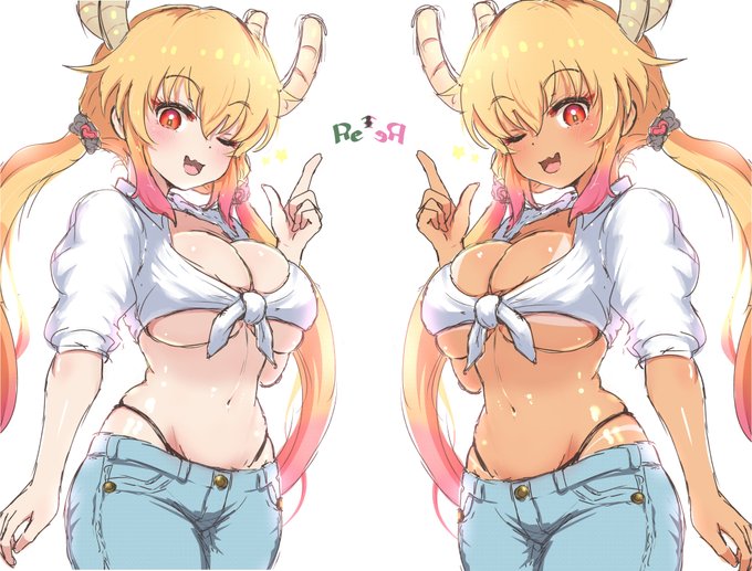 前結びシャツトール&ひやけ 

再掲 