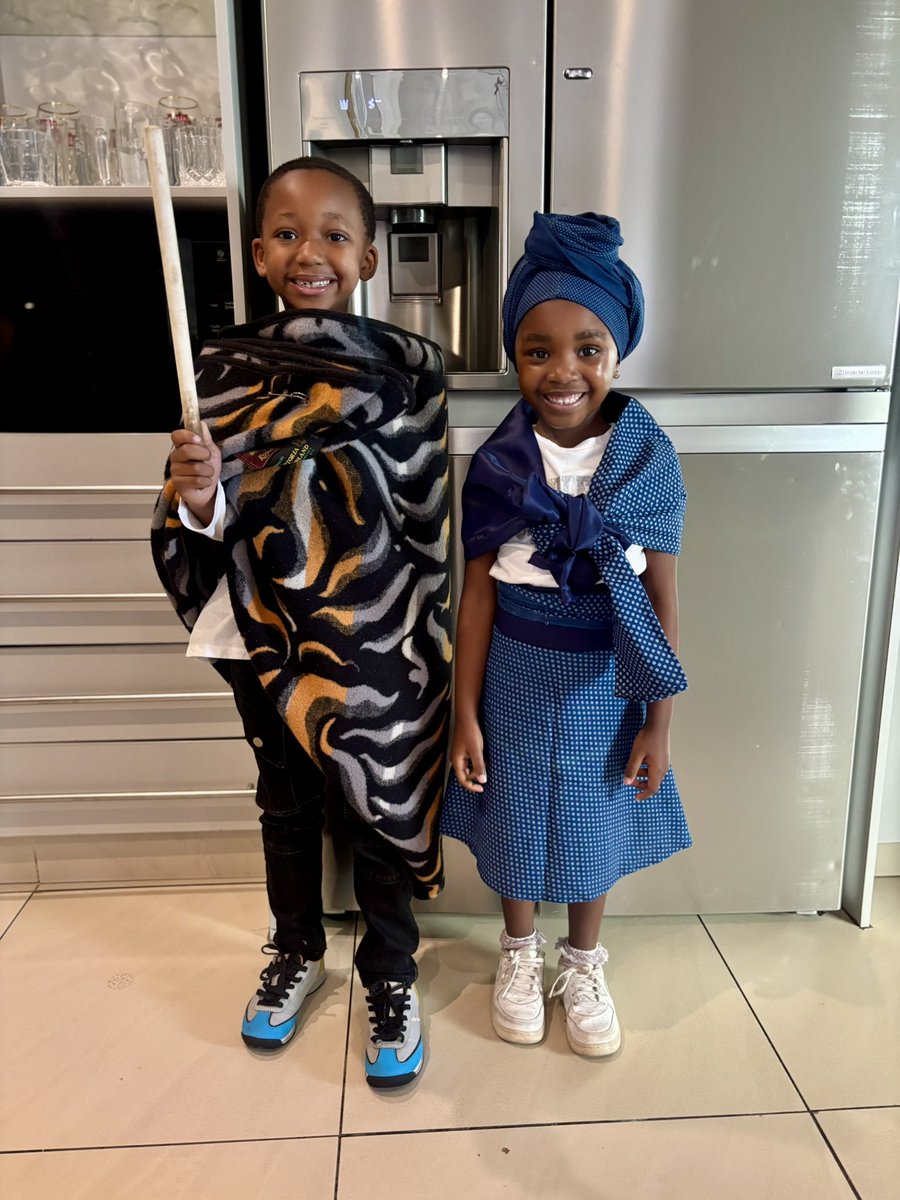 All dressed up for Heritage day at school 🥹♥️