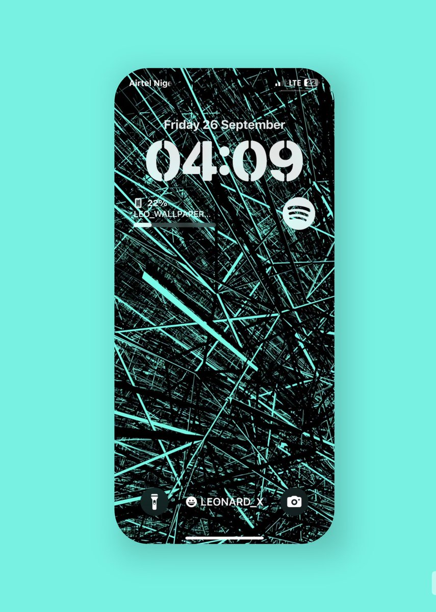 Leonard18_X's tweet image. Embracing the chaotic neon lines on my lock screen! 🌐✨ #TechVibes
Load in 4k