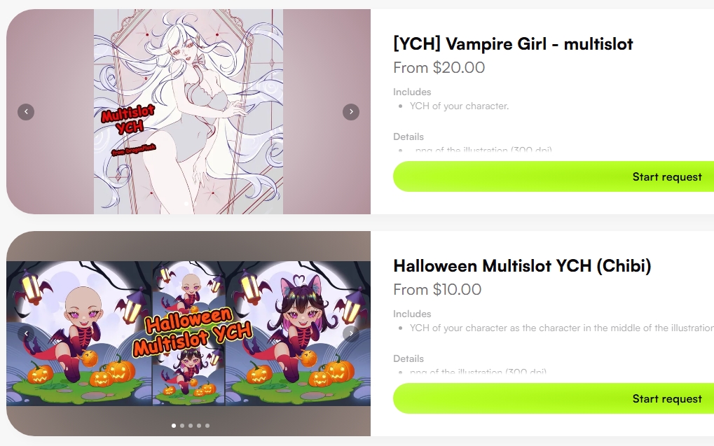 Hi! new ych on VGEN
link in profile

#VGenComm