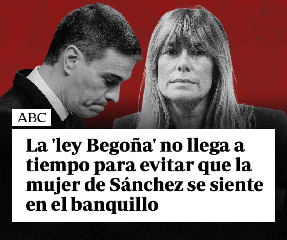 Sánchez quiso montar un sistema judicial controlado que impidiera que cualquier persona con carné del PSOE pudiera llegar a ser juzgado.

No se la coló ni a sus socios.
Begoña se sentará en el banquillo.