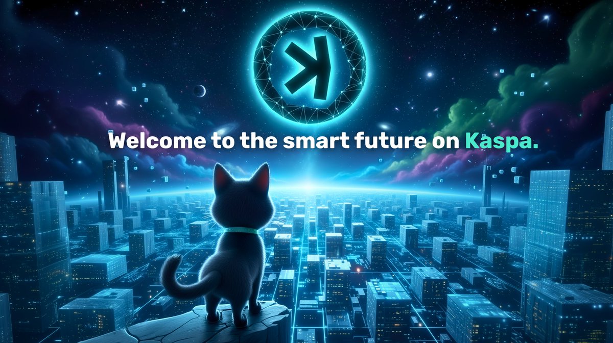 The future of $KAS has begun.
Smart Contracts have arrived.