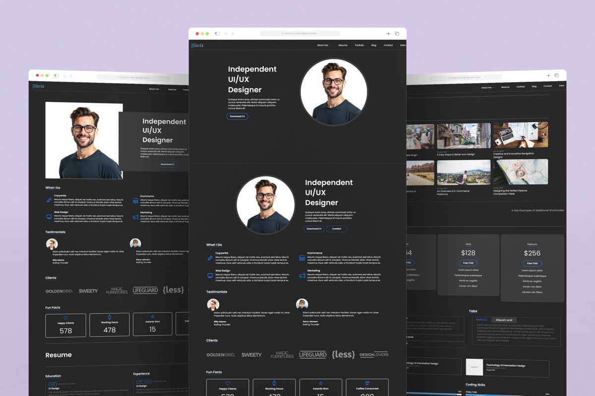 florixllc's tweet image. Preview: alexsmith-dark.bubbleapps.io/version-test
Alex Smith’s dark single-page portfolio by Florix smooth nav; CV, projects, blog, resume, testimonials, contact in one flow. Built end-to-end by Florix.
#BubbleDeveloper #NoCodeExpert #ProductDesign #UXDesign #PortfolioBuilding #PortfolioWebsite