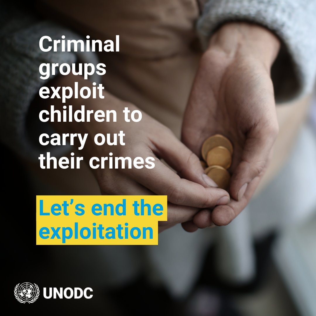 Drug cartels in Europe traffic children, using them as spotters or drug couriers.

Early identification, stronger child protection and tailored support to child victims are key to ending their exploitation.

#EndHumanTrafficking