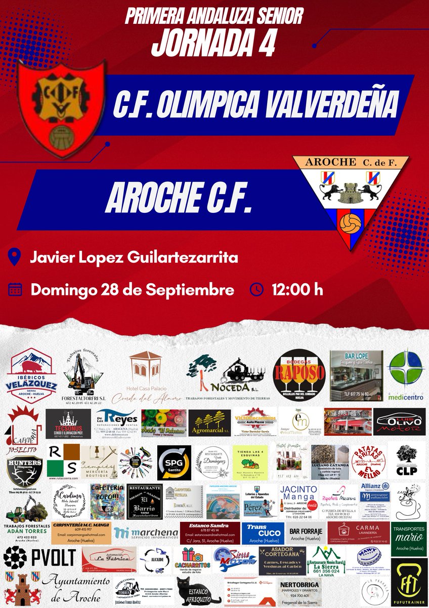 Aroche C. de F. tweet media