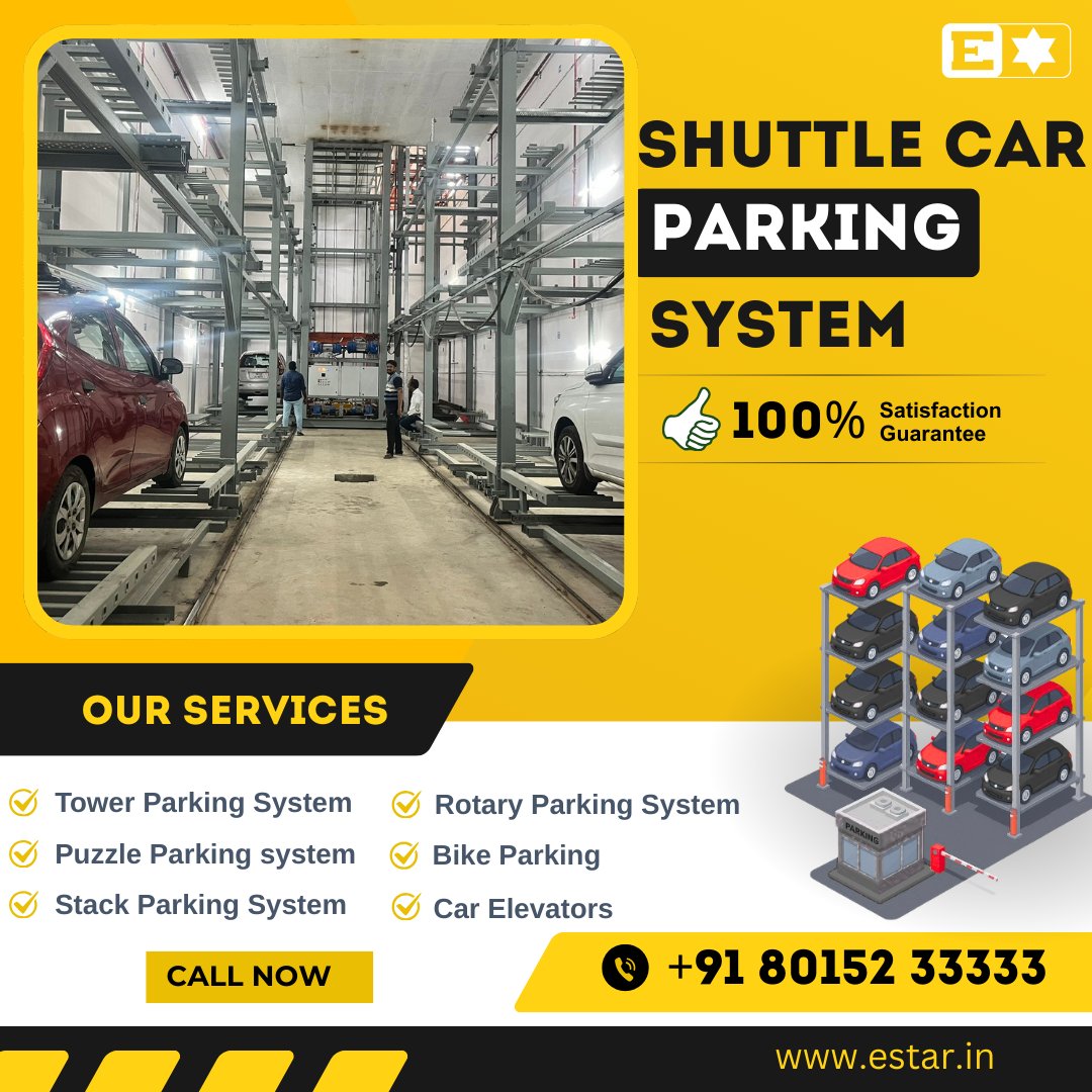EstarEngineers's tweet image. 🏢🚗𝐒𝐦𝐚𝐫𝐭 𝐒𝐨𝐥𝐮𝐭𝐢𝐨𝐧𝐬 𝐟𝐨𝐫 𝐌𝐨𝐝𝐞𝐫𝐧 𝐏𝐚𝐫𝐤𝐢𝐧𝐠 𝐂𝐡𝐚𝐥𝐥𝐞𝐧𝐠𝐞𝐬!  🚗🏢
📞 Call us today: +91 80152 33333
🌐 Visit: estar.in
#ShuttleParking #SmartParkingSolutions #AutomatedParking #FutureParking #SpaceSaving #EStarEngineers #CarParking