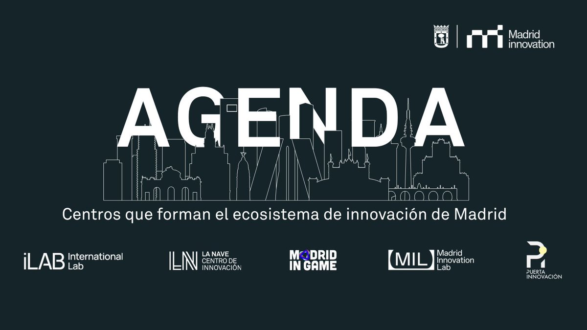 🔍 En la agenda de <a href="/madridinnova/">Madrid Innovation</a> encontrarás las oportunidades para expandir tu horizonte.

Aprovecha las formaciones, talleres y eventos que ofrecemos. 💼 Explora aquí: madridinnovation.es/eventos/

<a href="/iLABMadrid/">International Lab</a> - La Nave - <a href="/MadridinGame/">Madrid in Game</a> - <a href="/milmadrid_/">MIL Madrid - Madrid Innovation Lab</a> - <a href="/Puerta_Inno/">Puerta Innovación</a>