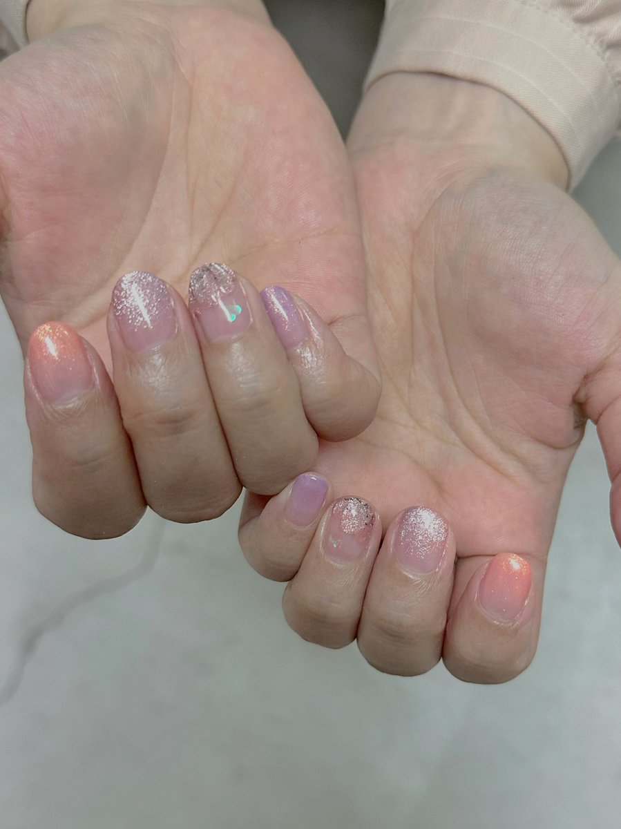 nail_atelyell's tweet photo. フラッシュマグネットのキラキラかわいすぎる🥰

キラキラ最高🙌 https://t.co/fyDOz9zEll