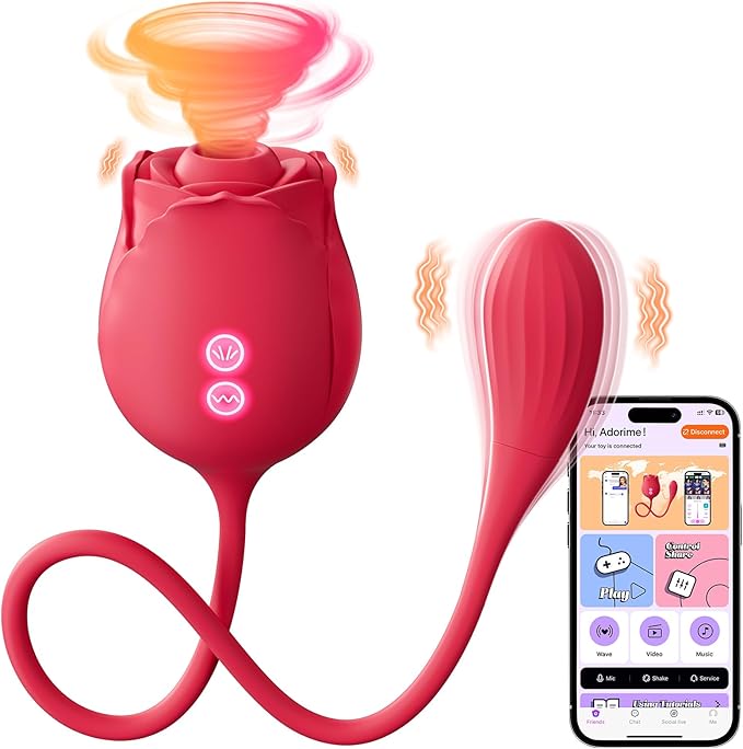 🌹Rose Sex Toy Sucking Vibrator🌹
😍Dual Pleasure with 10 Suction &amp; 10 Vibration Modes
💥App Remote Control G-Spot Clitoral Nipple
🍃Whisper-Quiet Yet Powerful Motor
💌DM &amp; RT  get for free🎁
#sextoy #freeproduct #onlyfans