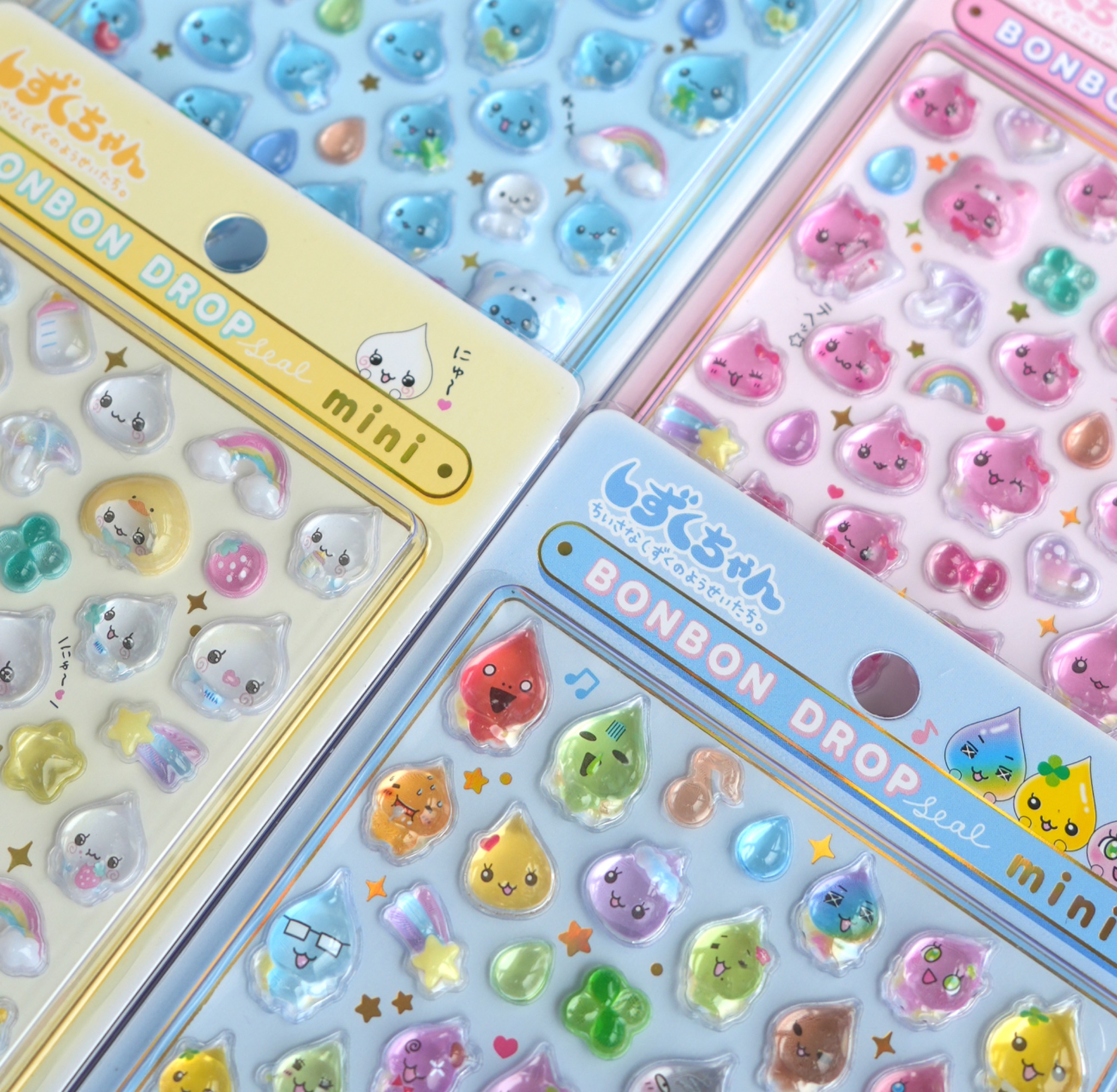 選べる⭐️3Dぷっくりシール ボンボンドロップ 立体うるちゅる ステッカーリフィル 選べる⭐️3Dぷっくりシール ボンボンドロップ 立体うるちゅる