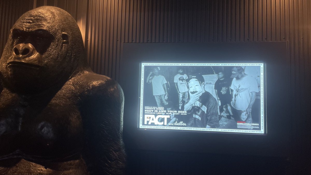 SMASHING_FRIDAY's tweet photo. ＼＼🪩 Live Matching !! 🪩／／

くじで選んだライブを実際に見に行って
ライブレポートをするコーナー🎙️

9月18日の
『 #FACT "FACT IS LIFE TOUR 2025" 』に
お邪魔しました🏃🏻‍♂️💨

↓ライブレポートはこちらから↓
https://t.co/jssfDBkF0K

#FM大阪 #スマフラ https://t.co/DHQabyBaPx