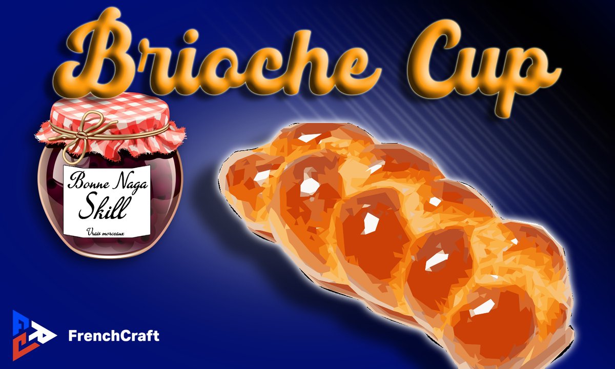 Ce dimanche dès 20h30, trois matchs à suivre en 🍞Brioche Cup : Nohan vs Bwark, Spray4fun vs Archimonde, puis JBB vs EKKO en clôture ! Ce sera bien entendu à suivre sur twitch.tv/FrenchCraftTV