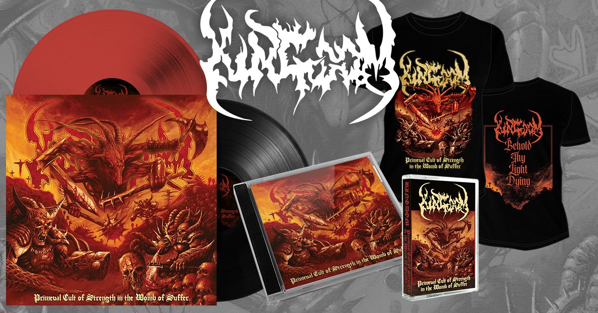 KINGDOM “Primeval Cult of Strength in the Womb of Suffer” (CD, LP, MC, Digital &amp; Merch) out NOW!
🛒  bfan.link/KINGDOM-primev…

Uncompromising hymns of darkness and destruction, 10 new songs + a cover of blasphemers from Deicide.

#kingdom #deathmetal #poland #osmoseproductions