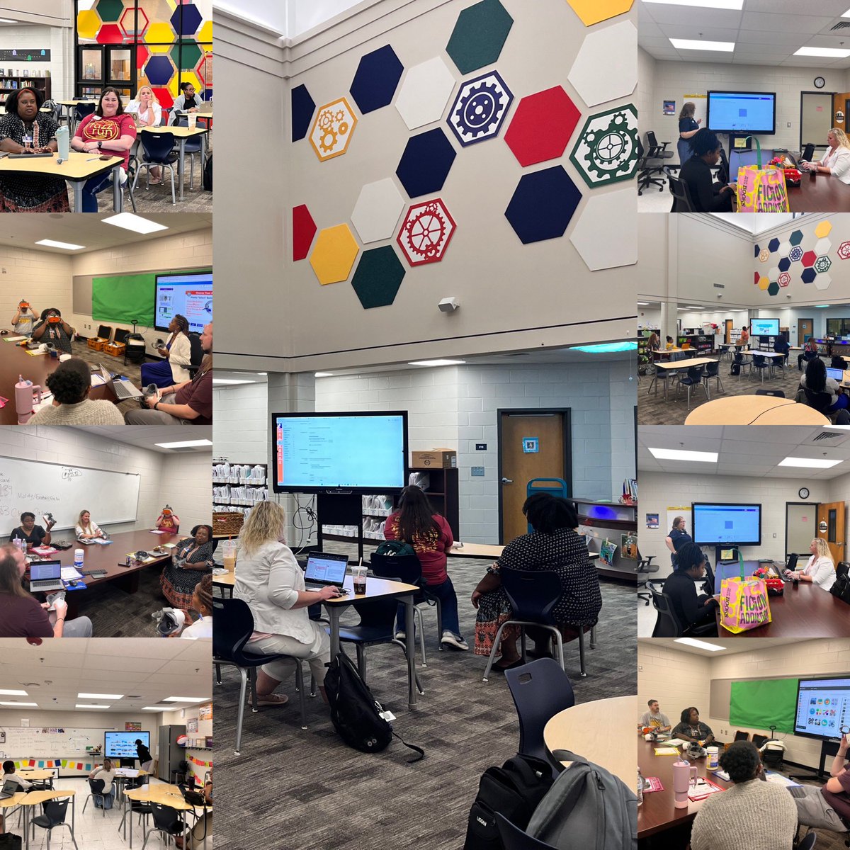MrsMathTech's tweet image. @NewtonCoSchools ILTs 26-26 kick off meeting was packed w/ AR/VR, Virtual Field Trips, Canvas Integrations, MagicSchool AI & BBK! Thanks to an amazing ITMS team! #ILT #ITMS @E3TechGirl @TechSavvyC @Lori_McGovern @shebriej @mollybowden @MannShawnte @TerayeLaw