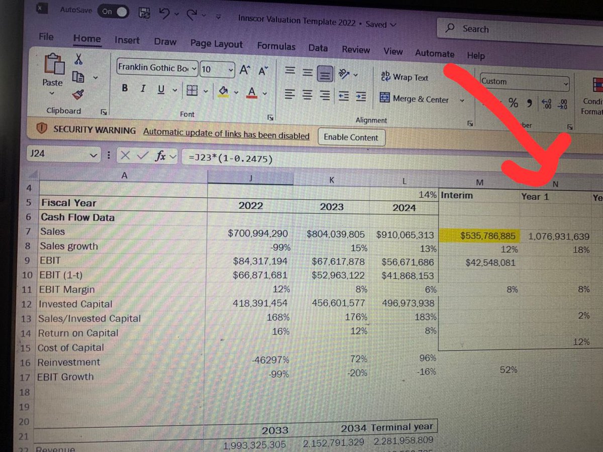 SMRI_Institute's tweet photo. On July 2, 2025, a colleague asked for my FY2025 forecast for Innscor. I shared a screenshot (below) from my valuation model at the time, which reflected a revenue projection of US$1.076 billion (rounded to US$1.08 billion) and a net profit estimate which l said would be plus US$50 million. 

Today, Innscor reported actual FY2025 results: revenue came in at US$1.086 billion, and net income was US$50.99 million. Both the top and bottom line figures were effectively in line with my projections made back in March.

Screenshots below — kindly repost and share.

@memorynguwi @baba_nyenyedzi