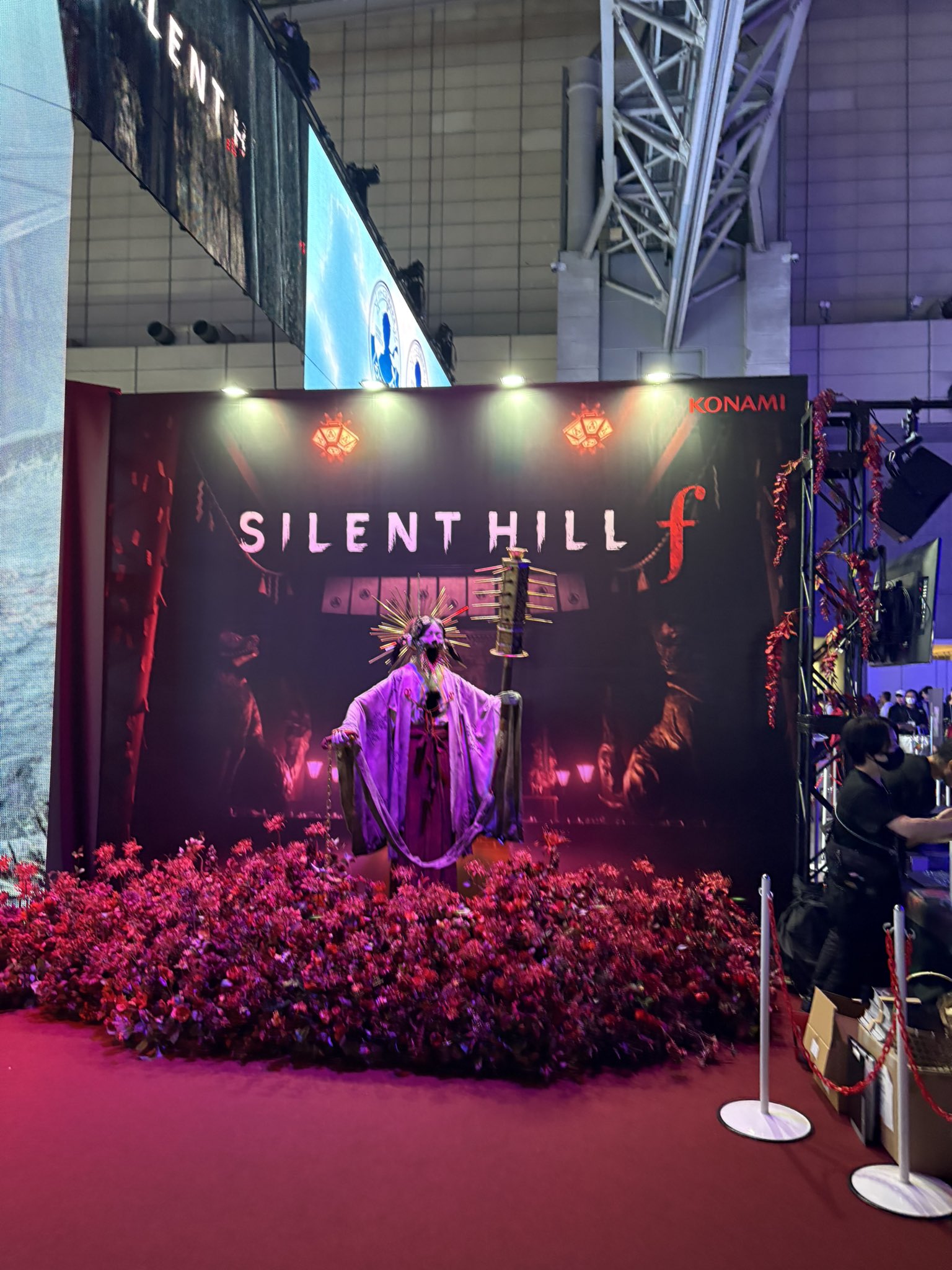 ま tgs 2025 東京ゲームショウ サイレントヒル f ピンバッジ TGS2025