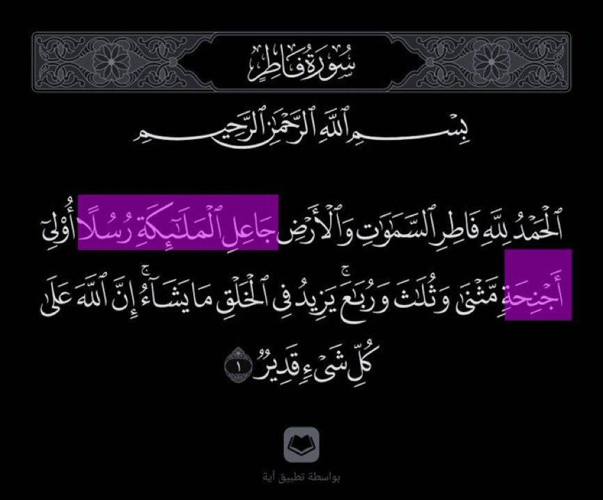 مالعلاقة ما بين أجنحة الملائكة وجناح موسى؟