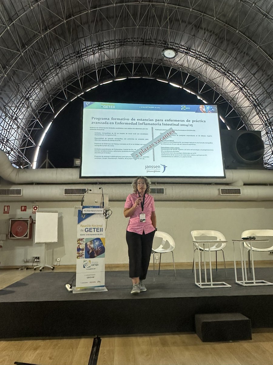 GETEII's tweet image. Nuestra presidenta Ester Navarro  @EsternurseEII inaugura y hace el resumen anual de los proyectos de GETEII.
#eii #geteii25