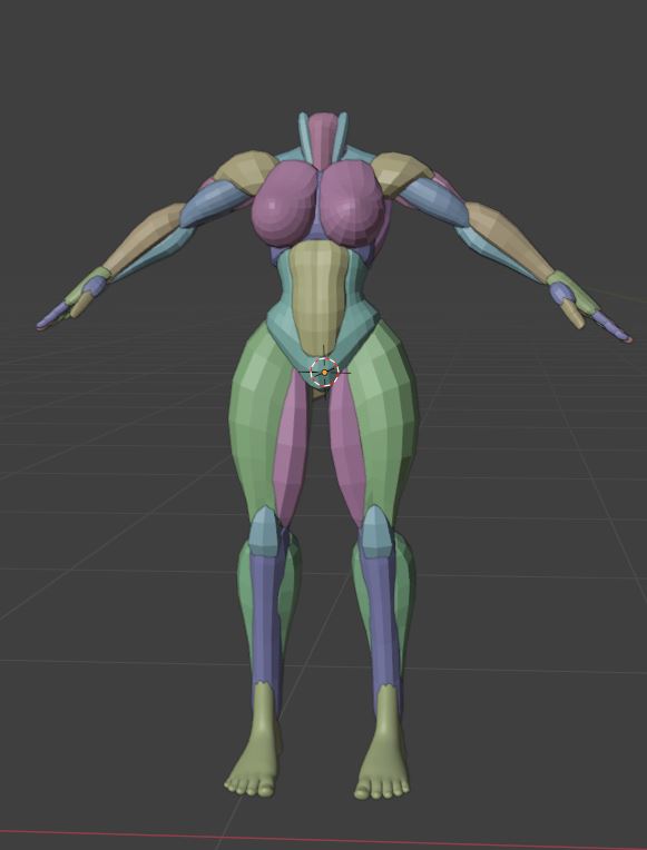 Fem body block out wip