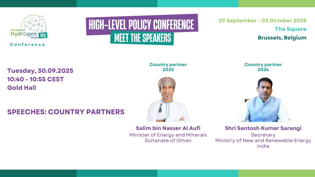 European Hydrogen Week tweet media