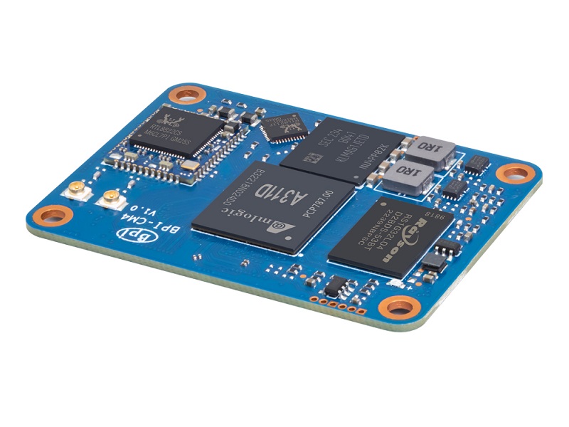 sinovoip's tweet photo. Banana Pi BPI-CM4 computer module with Amlogic A311D,NPU for AI at 5.0 TOPS,can you use it replace the Raspberry Pi for you project?
https://t.co/aHZ879qK9q
#opensource #Amlogic #A311D #AI #AIoT #bananapi
#raspberrypi https://t.co/Qg5CRCXl5u