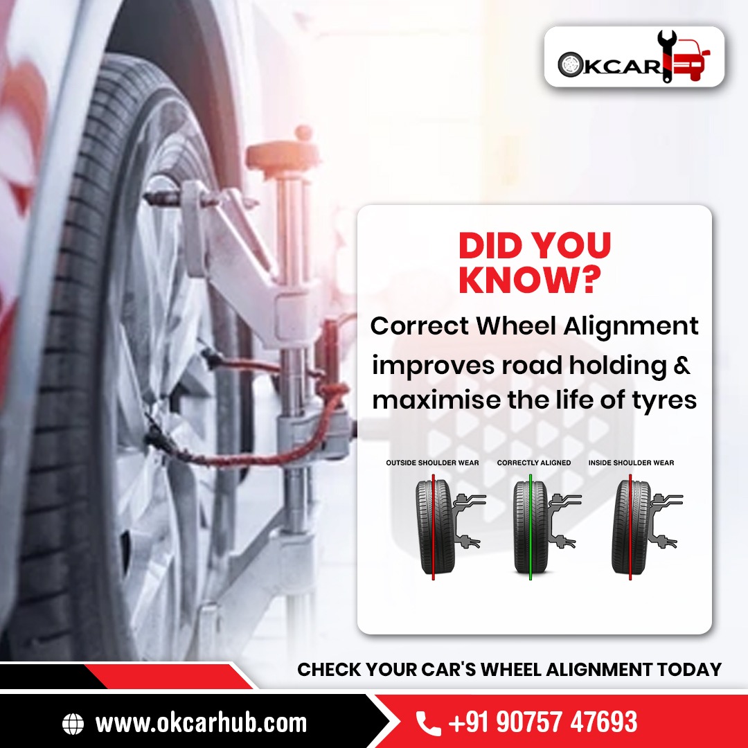 okcarhub's tweet image. Smooth drive. Longer tyre life. 🚗✨
OKCAR offers expert Car Tyre Replacement Services in Pune with alignment &amp;amp; balancing for safety and performance.
🌐 okcarhub.com | 📞 +91 90757 47693

#CarTyreReplacementServicesInPune #WheelAlignment #CarCare #OKCAR #PuneCarService