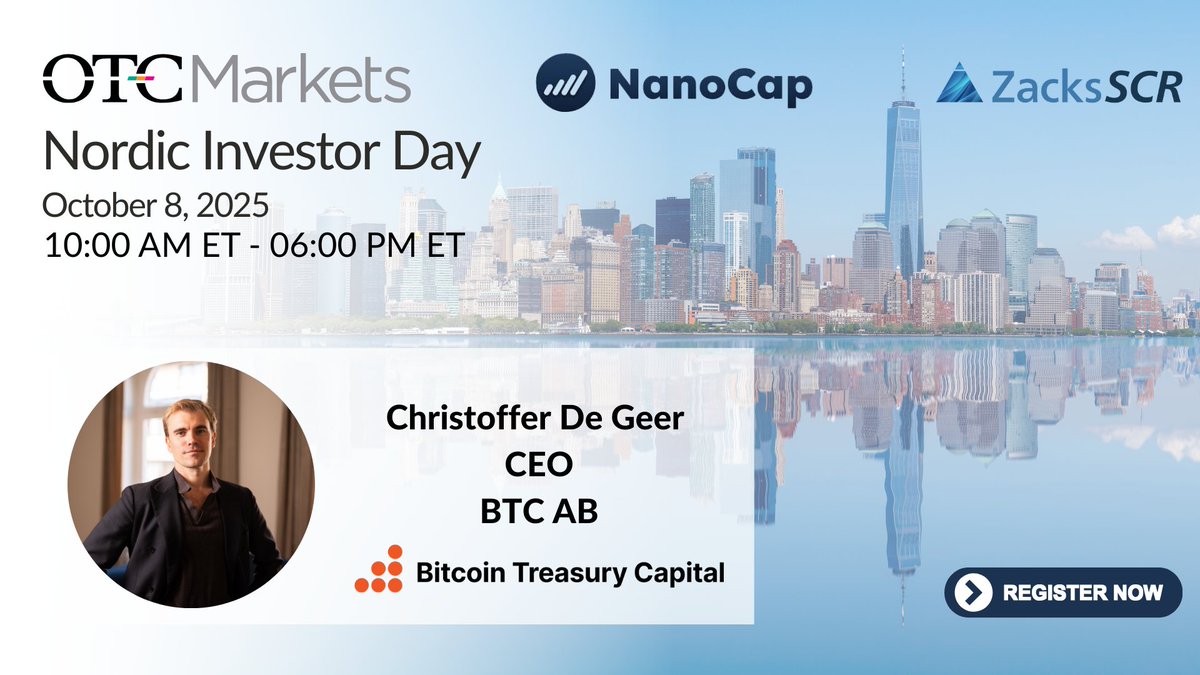 Bitcoin Treasury Capital (@BitcoinTCAB) / Posts / X