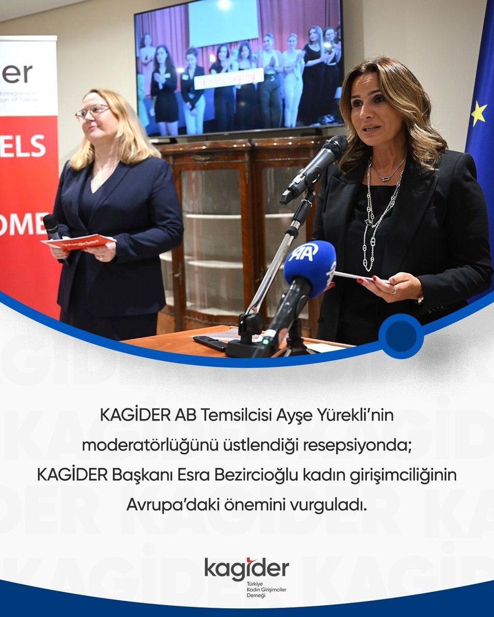kagider's tweet photo. Brüksel’de Güçlü Buluşma!

KAGİDER, AB Nezdinde Daimi Temsilcimiz Büyükelçi @frkkymkc  sahipliğinde ve Türkiye'nin Brüksel Büyükelçisi Görkem Barış Tantekin ile birlikte düzenlediği resepsiyonda; https://t.co/pOpNAK1UXS
