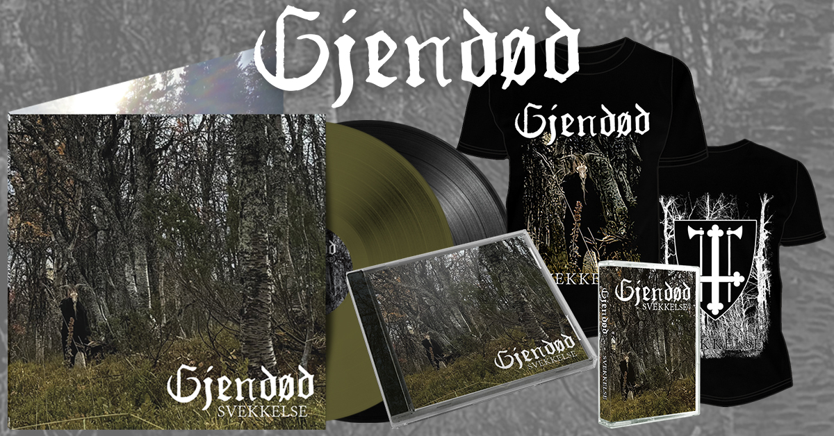 GJENDØD "Svekkelse"  (CD, LP, MC, Digital &amp; Merch) out NOW!
🛒  bfan.link/GJENDOD-Svekke…

#gjendod #blackmetal #trondheim #norway #osmoseproductions