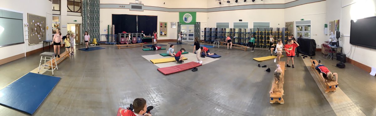 We have been exploring movement in gymnastics this week on the floor and using apparatus. We have explored balance, weight on hands, flight and landing and creating sequences. 
We are going to analyse photos and videos in class.
<a href="/garntegprimary/">Garnteg Primary</a> #healthyindividuals