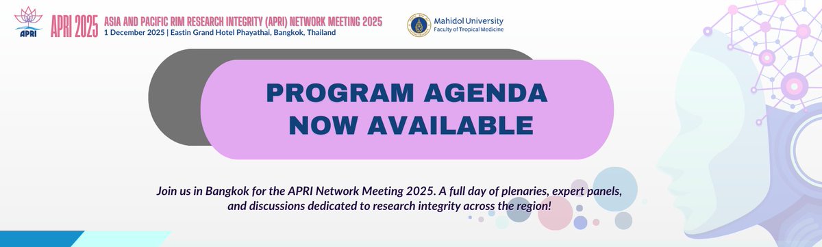 The program agenda of the APRI Network Meeting 2025 is here! jitmm.com/Home/displayCo…