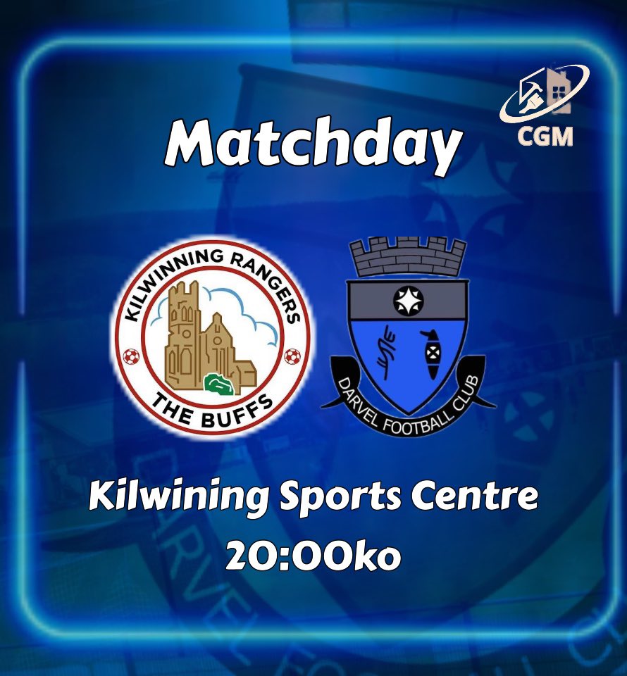 Tonight’s match in the league against a strong and organised kilwinning team