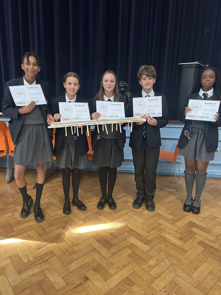RavensbourneSch's tweet photo. Year 8 took part in the Rochester Bridge Challenge. Well done to our fantastic winners and all those who contributed. Thank you to Miss Hobbs for arranging some a fantastic experience #integrity #ambition #integrity https://t.co/LFqbAfB22b