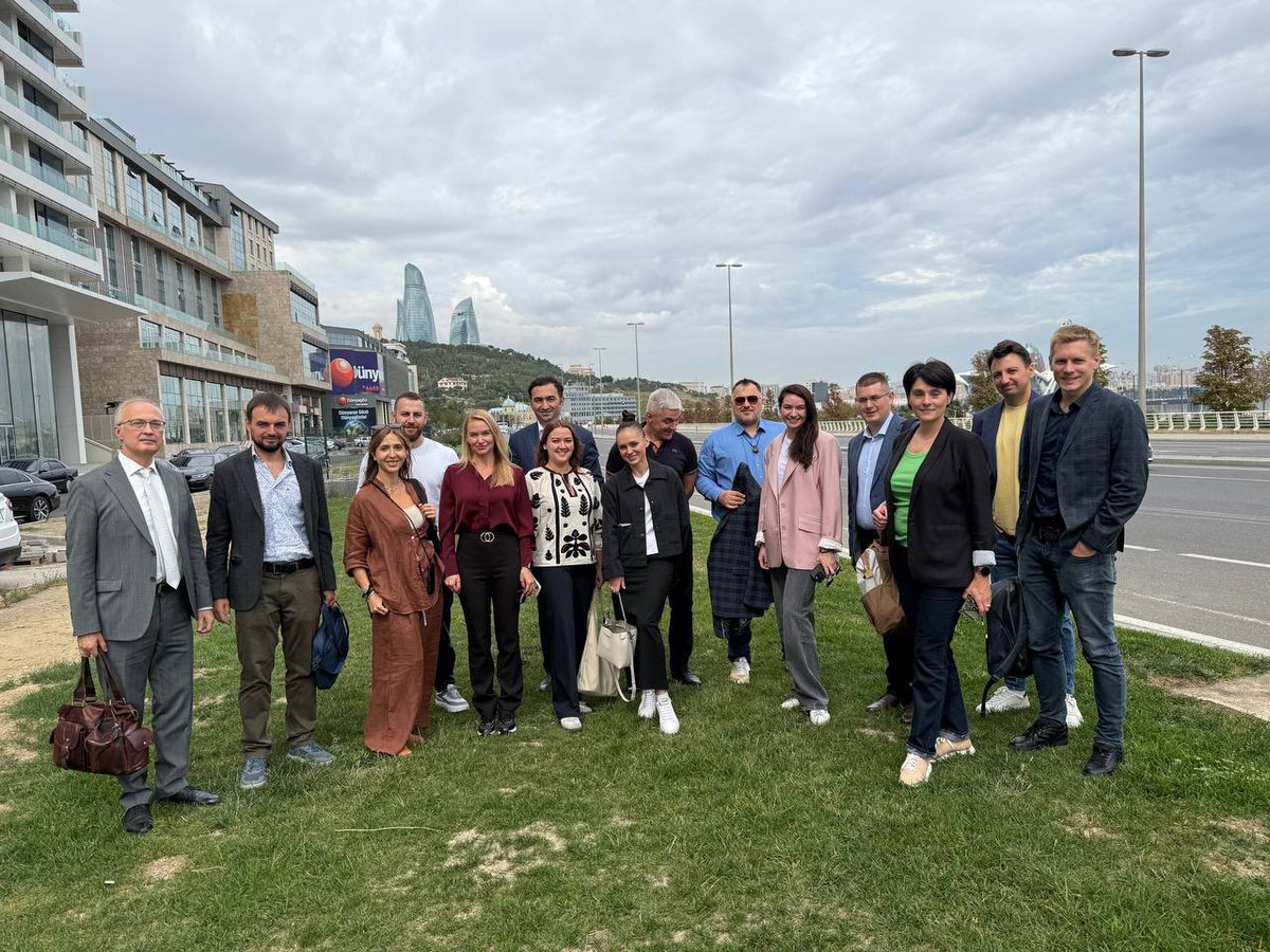 ITUkraineAssc's tweet image. 11 @ITUkraineAssociation member companies showcased solutions in #Fintech, #AI, #BigData & #Cybersecurity in Baku at the Digital Dialogue.
Unlocking new opportunities for partnerships!