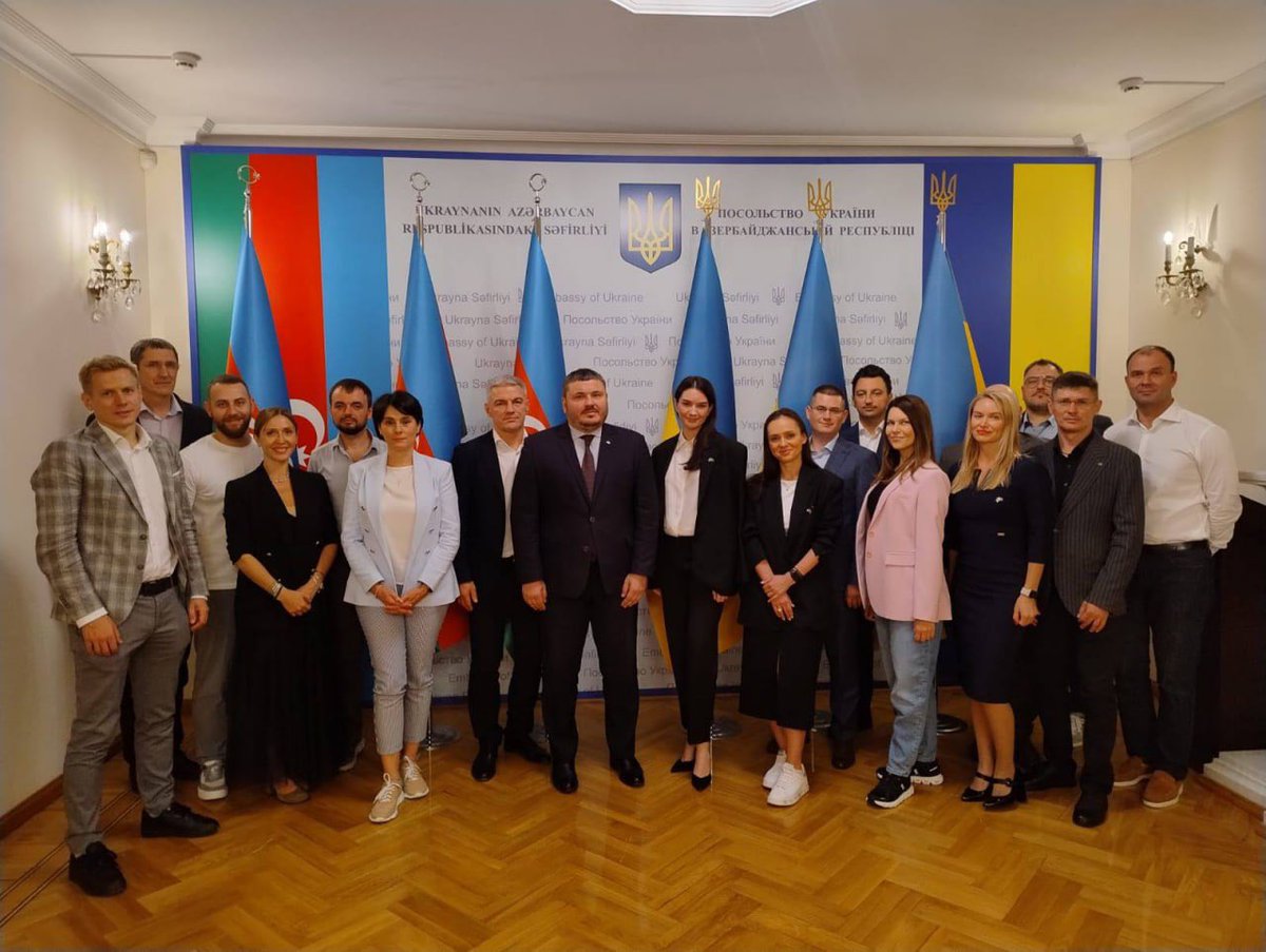 ITUkraineAssc's tweet image. 11 @ITUkraineAssociation member companies showcased solutions in #Fintech, #AI, #BigData & #Cybersecurity in Baku at the Digital Dialogue.
Unlocking new opportunities for partnerships!
