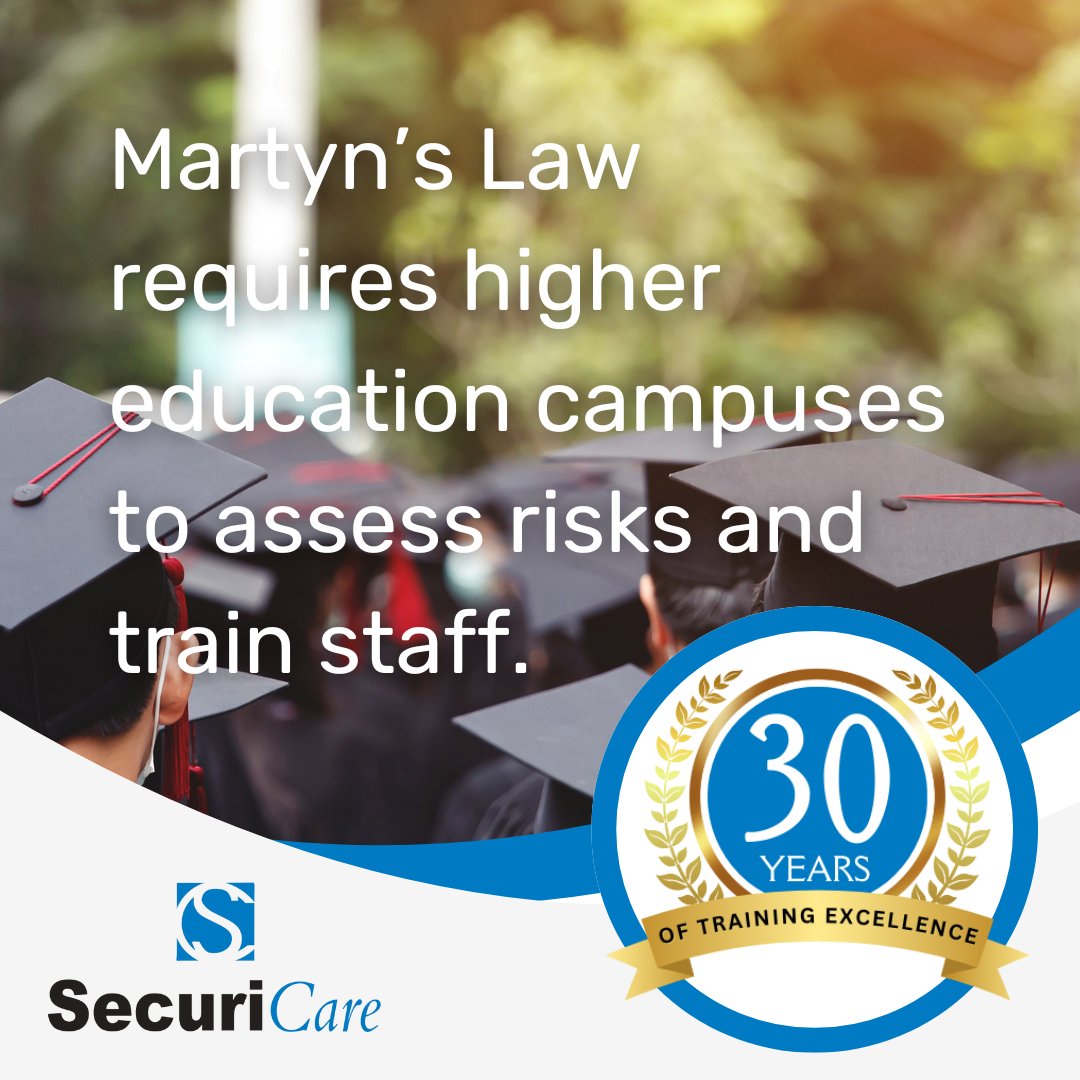 securicareintl's tweet image. SecuriCare works with colleges and universities to design training that fits their environment, giving staff the confidence to act swiftly and proportionately if a threat arises 👉 bit.ly/44Vm9az

#MartynsLaw #CampusSafety #UniversitySecurity #EducationSafety