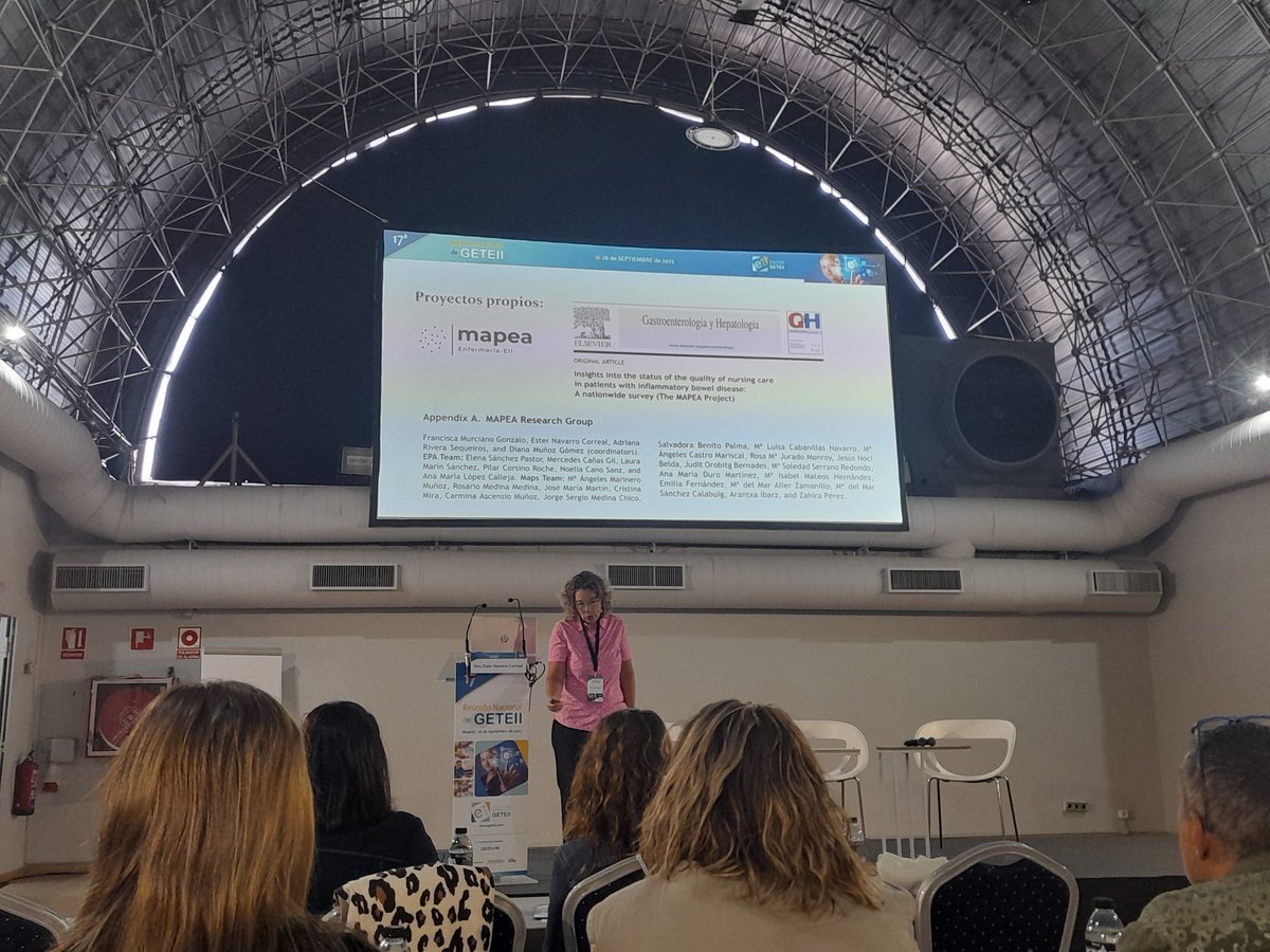 AnaDuroam's tweet image. Arranca la 17ª Reunión Nacional de  @GETEII
▶️ Un encuentro para seguir avanzando en el cuidado y la investigación en #EII de la mano de la #Enfermería especializada.
¡Un día para aprender y compartir!
#EnfermeríaInflamatoria